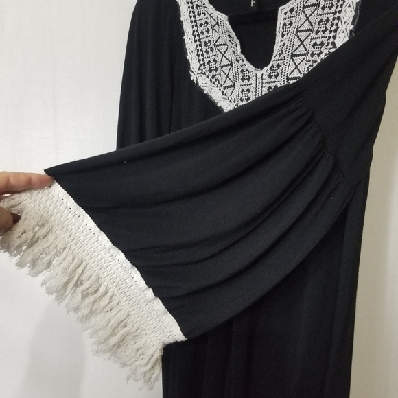 Bellamie Boho style blouse Sz M - Picture 2 of 4